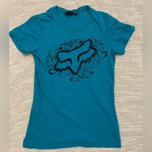 Fox Racing blue t-shirt